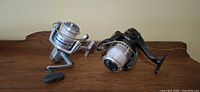 Both spinning reels side by side