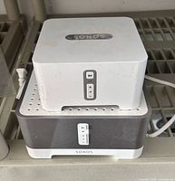 Sonos Connect on top of Sonos Connect:Amp front view