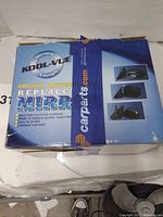 Front of Kool-Vue replacement mirror box