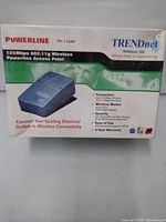 Front of retail box showing model, speed and key functions
