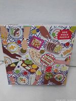 Front of Galison Gather Together 500-piece puzzle box