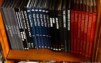 Shelf of 28 Time-Life and related hardcover reference books showing spine titles