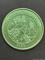 Obverse showing Fantasies and Dreams design and 1980 date