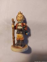 Full front view of figurine