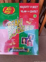 Front of sealed BeanBoozled Naughty or Nice game box