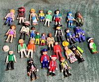 Group shot of entire assortment laid out on green surface