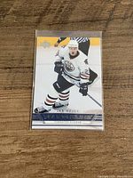 Jan Hejda Young Guns Upper Deck card in sleeve