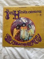 Front cover of the Jimi Hendrix Experience Are You Experienced LP showing artwork, catalog details, and wear