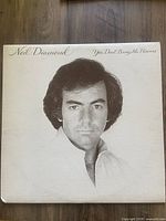 Front sleeve of Neil Diamond You Don't Bring Me Flowers LP