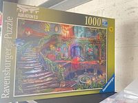 Front of Ravensburger 1000-piece puzzle box
