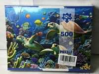 Front of sealed Sea Turtle 500-piece puzzle box