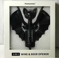 Front of boxed Pandahero opener showing product and branding