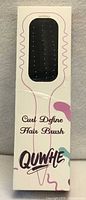 Front of boxed Quwhe Curl Define Hair Brush