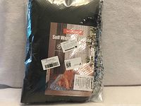 Front of sealed package showing product label and size