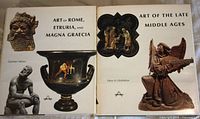 Front covers of both hardcover books with dust jackets