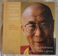 Front cover showing title and portrait of the Dalai Lama