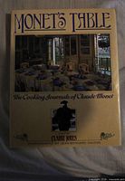 Front cover of Monet's Table book