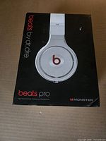 Front of retail box showing Beats Pro branding