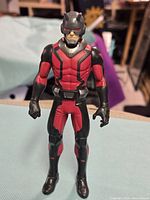 Front view of Ant-Man action figure standing