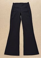 Front view of full pants laid flat