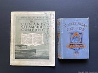 Front covers of both atlases