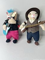 Both Kia Soul Hamstar plush mascots standing