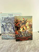 Both books front covers visible