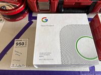 Front of Google Nest Protect box