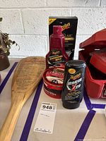 Group shot of all four car-care products
