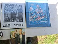 Group shot of all three framed prints