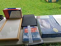 Group shot of all items on table