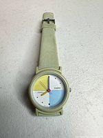 Front view of watch showing entire piece
