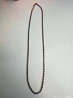 Full view of entire necklace laid out