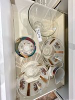 All items arranged in cabinet drawer