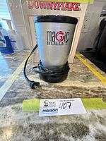 Magic Bullet base with cord, front view