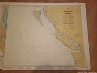 Overall view of Juan de Fuca Strait to Dixon Entrance chart