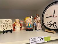 Group shot of all items on shelf