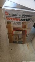 Front of sealed Black & Decker Workhorse box showing product name and image