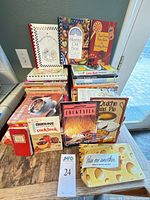 Group shot of entire lot showing variety of bindings and titles