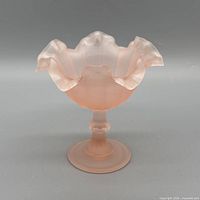 Front view showing overall shape and frosted finish