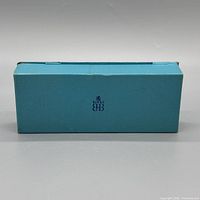 Birks teal presentation box exterior