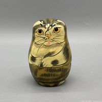 Front view of largest cat doll