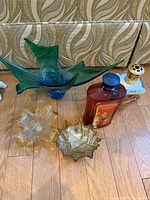 All items grouped on floor