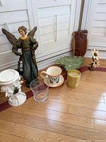 Group shot of all items on floor