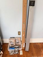 Full lot showing panels, rod boxes, holdbacks