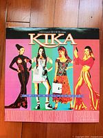 Front jacket showing Kika title and cast images