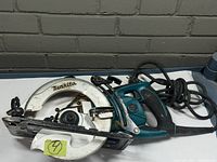 Full view of Makita hypoid saw with cord