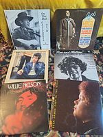 All six album covers front view