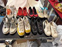All eight pairs on tabletop overview