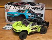 Truck with body, box and manual